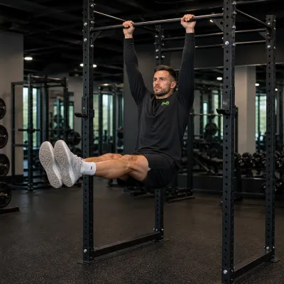 Hanging leg raise